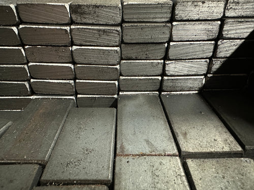 Cut-To-Length 3/8 Inch by 1 inch Flat Rectangular Bar Stock A36 Mild Steel - Made in USA