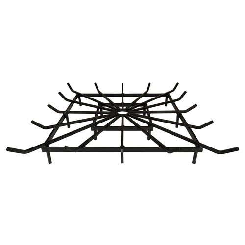 40 x 40 Inch Square Wheel Fire Pit Grate