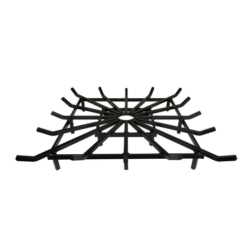 40 x 40 Inch Super Heavy Duty Square Wheel Fire Pit Grate