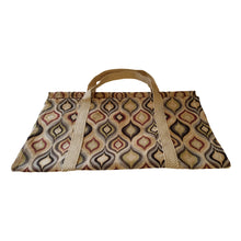 26 Inch Heavy Duty Cotton Log Tote - Mid Century Modern