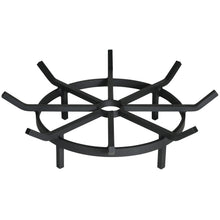 24 Inch Heavy Duty Wagon Wheel Fire Pit Grate